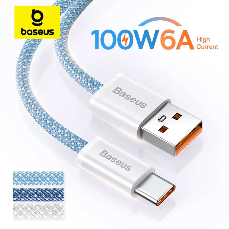 Kabel USB-A na USB-C, rychlé nabíjení 100W