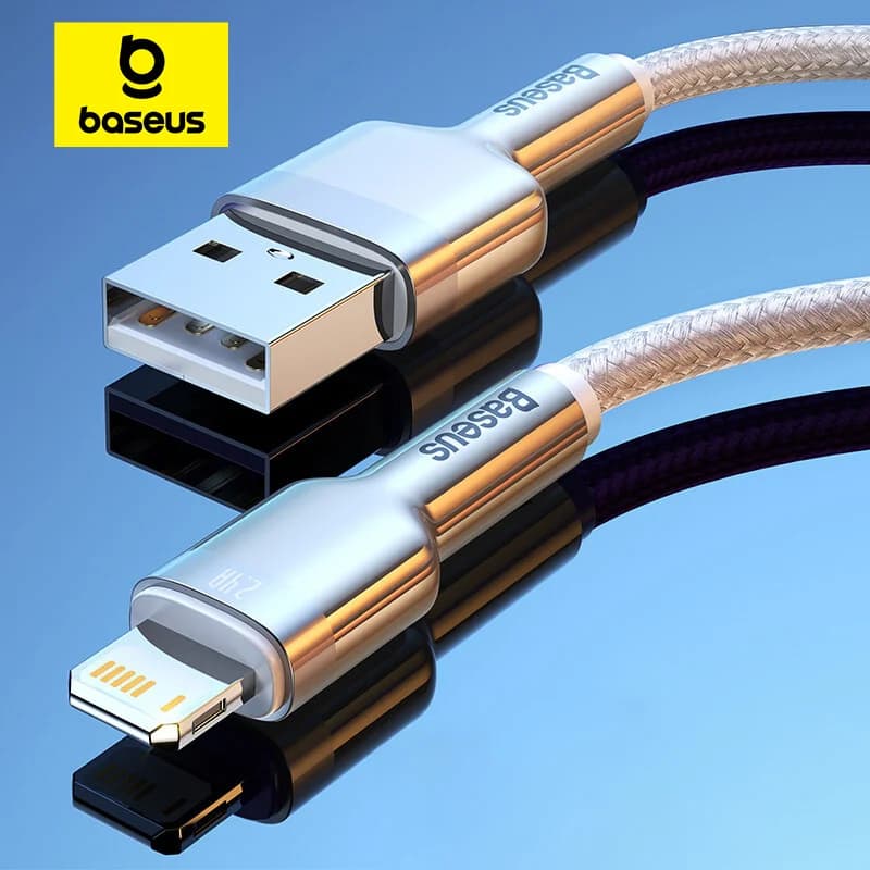 Rychlonabíjecí kabel USB-A na Lightning, 2,4A