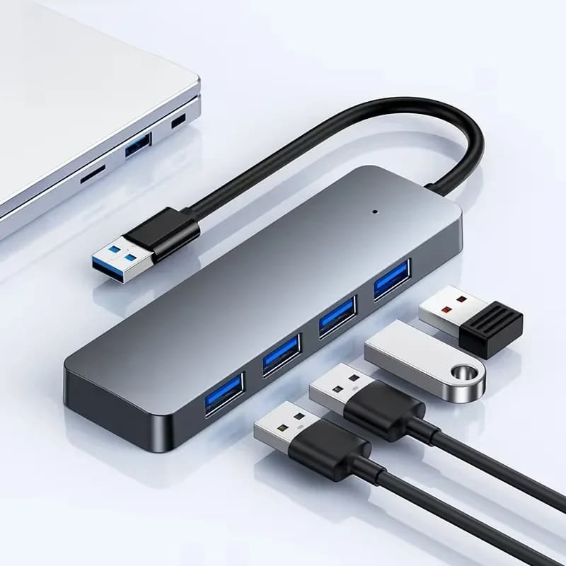 4portový USB 3.0 hub pro notebook