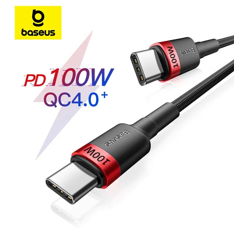 100W PD USB-C na USB-C rychlonabíjecí kabel